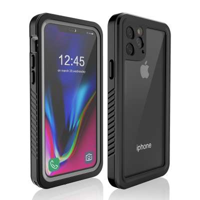 NEW Developed Wholesale IP68 Shockproof Waterproof SupportWireless Charge Underwater Phone Case Cover for iPhone 11 Pro Max 6.5'