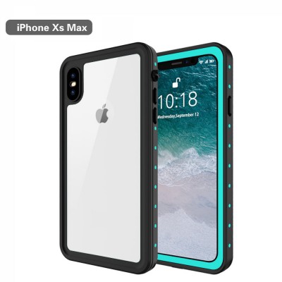 Protective IP68 Full Sealed Underwater Cover Rugged Dustproof Shockproof Waterproof Phone Case for iPhone XS MAX